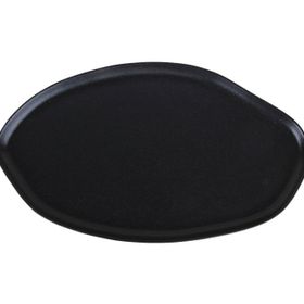 Porland Pure Seasons Siyah 27 cm Kayık Tabak