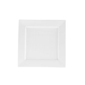 Porland Quadro Beyaz 22x22 cm 6 Adet Düz Tabak