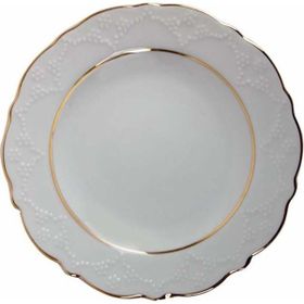 Porland Queen Altın Yaldız 16 cm Düz Tabak