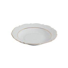 Porland Queen Altın Yaldız 22 cm Çukur Tabak