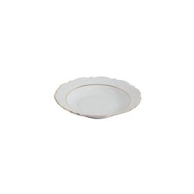 Porland Queen Altın Yaldız 22 cm Çukur Tabak