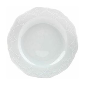 Porland Queen Beyaz 16 cm Düz Tabak