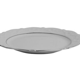 Porland Queen Platin 16 cm Düz Tabak