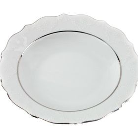 Porland Queen Platin 20 cm 6 Adet Çukur Tabak