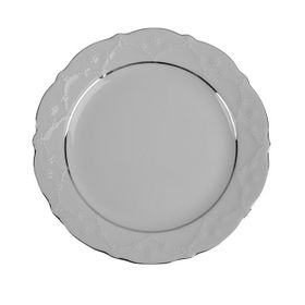 Porland Queen Platin 21 cm 6 Adet Çukur Tabak