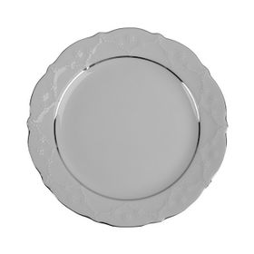 Porland Queen Platin 21 cm Düz Tabak