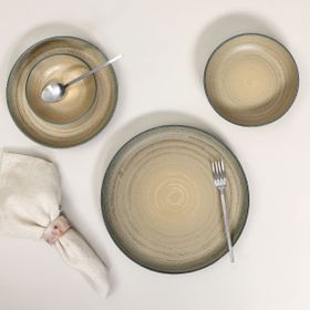 Porland Re-Gen Sirius Beige 24 Parça 6 Kişilik Yemek Takımı
