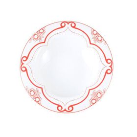Porland Red Manoir Desen2 22 cm Çukur Tabak