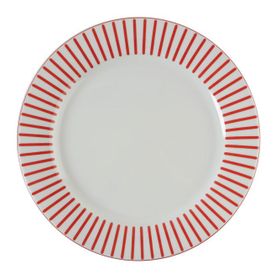 Porland Red Manoir Desen3 32 cm Düz Tabak