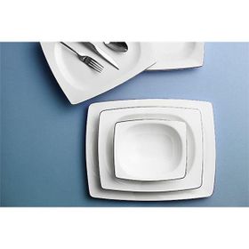 Porland Riva Platin 6 Kişilik 24 Parça Yemek Takımı