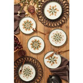 Porland Rosids 20 cm 6 Parça Pasta Takımı