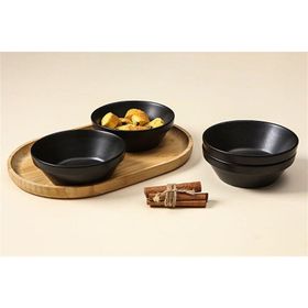 Porland Ruby Seasons Bazalt 4'lü 14 cm Kase Seti