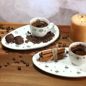 Porland Ruby Veni Vidi 2'li Kahve İkram Takımı