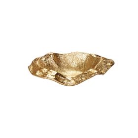 Porland Sandro Altın Rengi 10x22x33 cm 2 Adet Dekoratif Kase