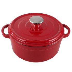 Porland Sapore 20 cm Kırmızı Döküm Derin Tencere