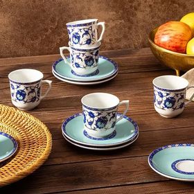 Porland Saraylı 6 Kişilik 77 cc Kahve Takımı