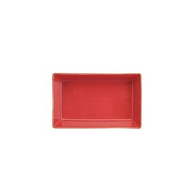Porland Seasons 10x16 cm Kırmızı Kahvaltı ve Meze Tabağı