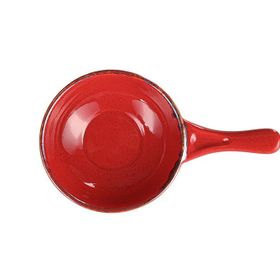 Porland Seasons 14 cm Kırmızı Saplı Sunum Kasesi