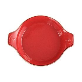 Porland Seasons 14 cm Kırmızı Sunum Tabağı