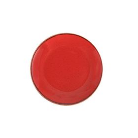 Porland Seasons 26 cm Kırmızı Düz Tabak