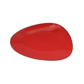 Porland Seasons 37 cm Kırmızı Kayık Tabak