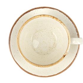 Porland Seasons 370 cc 6 Adet Bej Tabaklı Çay Fincanı