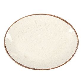 Porland Seasons Bej 18 cm 6 Adet Kayık Tabak