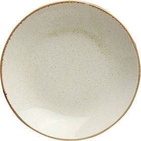 Porland Seasons Bej 26 cm Porselen Çukur Tabak
