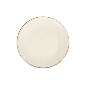 Porland Seasons Bej 28 cm 6 Adet Düz Tabak