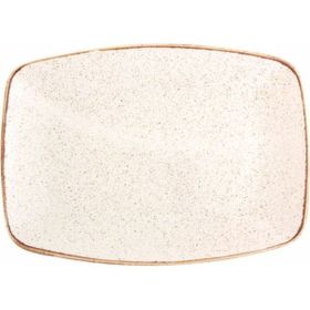 Porland Seasons Bej 32 cm Porselen Kayık Tabak