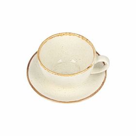 Porland Seasons Bej Tabaklı 2'li 320 cc Çay Fincanı