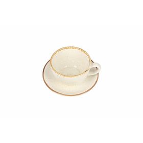 Porland Seasons Bej Tabaklı 2'li 320 cc Çay Fincanı