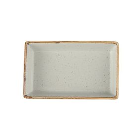Porland Seasons Gri 10x16 cm Kahvaltı ve Meze Tabağı