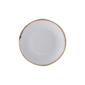 Porland Seasons Gri 24 cm Düz Tabak