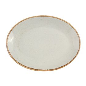 Porland Seasons Gri 24 cm Kayık Tabak
