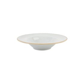 Porland Seasons Gri 26 cm Porselen Çukur Tabak