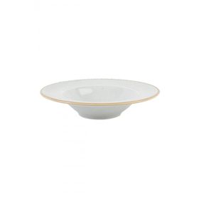 Porland Seasons Gri 26 cm Porselen Çukur Tabak