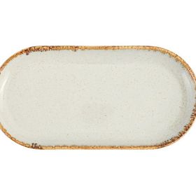 Porland Seasons Gri 30 CM Kayık Tabak