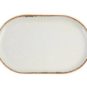 Porland Seasons Gri 32 cm Kayık Tabak