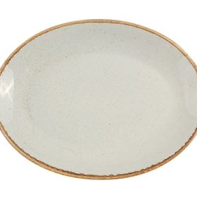 Porland Seasons Gri 35 cm 6 Adet Kayık Tabak