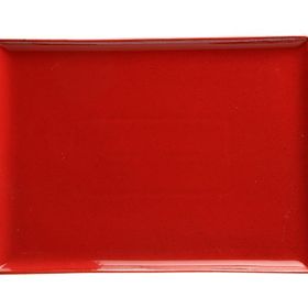 Porland Seasons Gri 35x26 cm Porselen Kahvaltı Tabağı