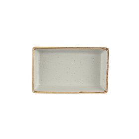 Porland Seasons Gri 8x14 cm Kahvaltı ve Meze Tabağı