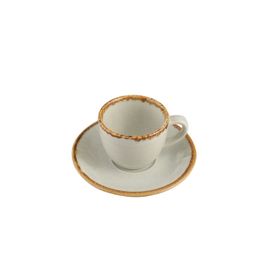 Porland Seasons Gri Tabaklı 80 cc 12 Adet Kahve Fincanı