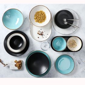 Porland Seasons Karma Renkli 27 Parça 6 Kişilik Yemek Takımı