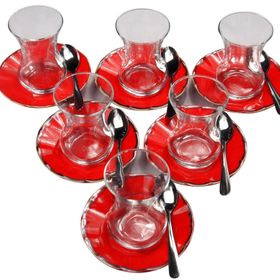 Porland Seasons Kırmızı 12 cm Çay Tabak