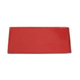 Porland Seasons Kırmızı 16x35 cm Baton Pasta Tabağı