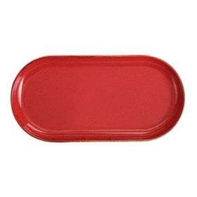 Porland Seasons Kırmızı 30 cm Kayık Tabak