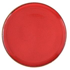 Porland Seasons Kırmızı 32 cm 6 Adet Düz Tabak