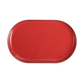 Porland Seasons Kırmızı 32 cm 6 Adet Kayık Tabak