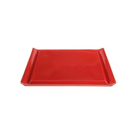 Porland Seasons Kırmızı 32 cm Porselen Biftek Tabağı